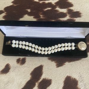 Vintage Pearl Bracelet
